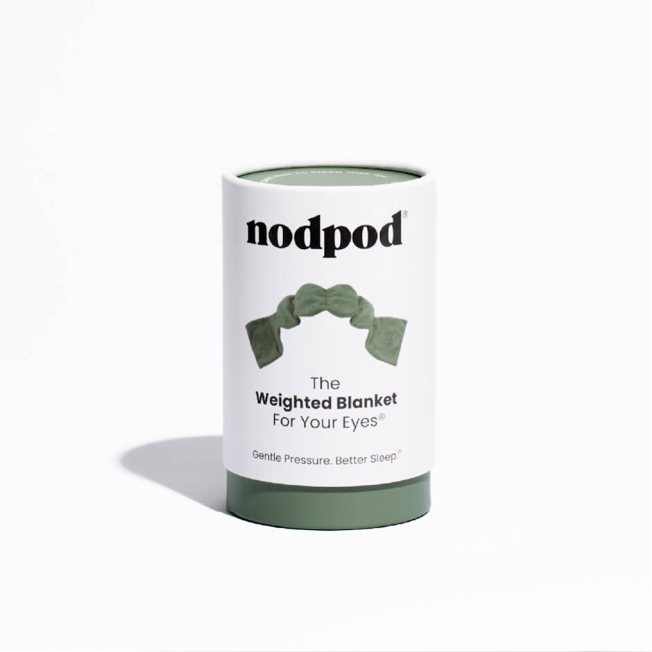 NodPod Weighted Sleep Mask in Sage