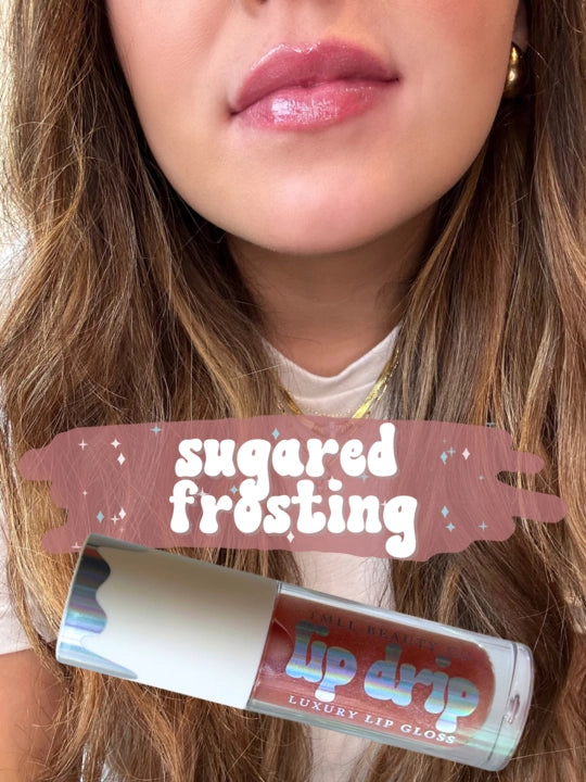 Lip Drip Luxury Gloss in Sugared Frosting