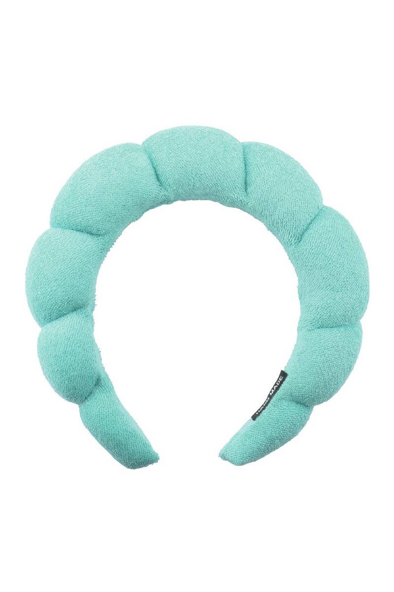 Mint Spa Headband & Wristband Set