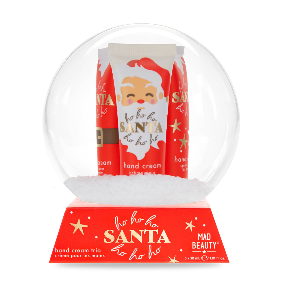 Ho Ho Ho Snow Globe Hand Cream Trio