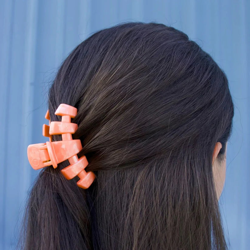 Classic Dreamsicle Small Hair Clip