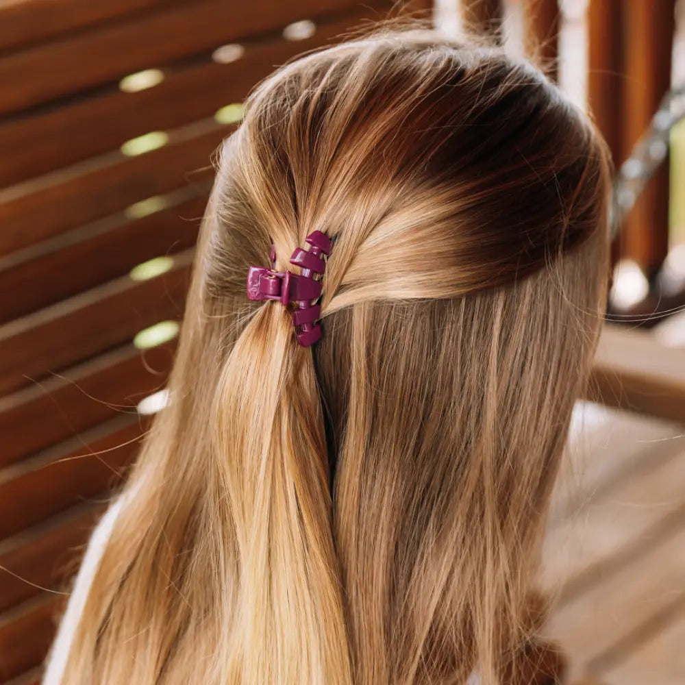 Mulberry Tiny Hair Clip