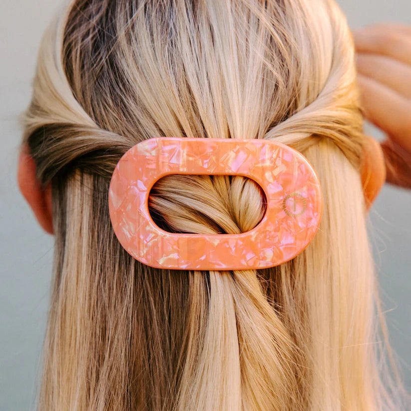 Dreamsicle Medium Flat Round Clip