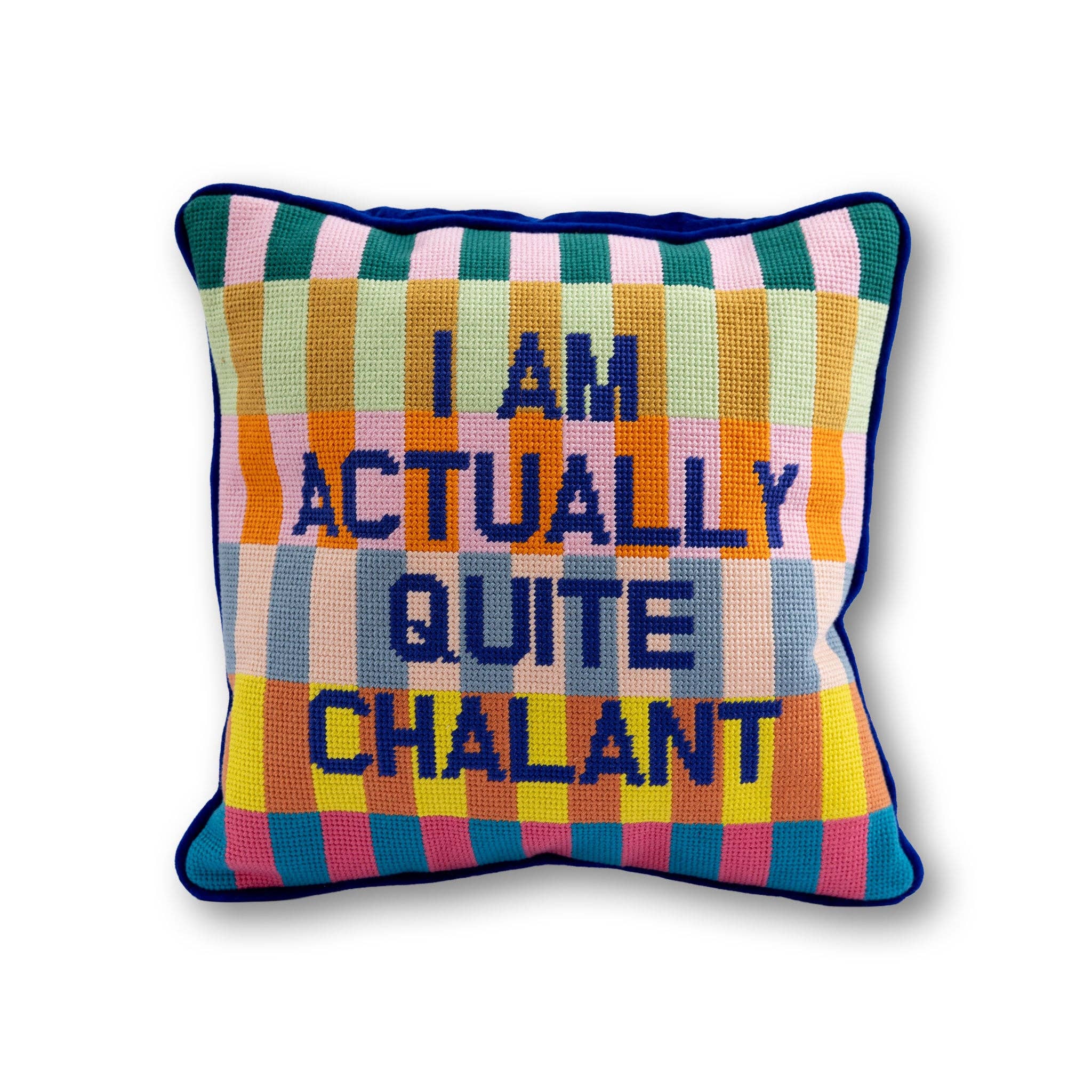 Chalant Needlepoint Pillow