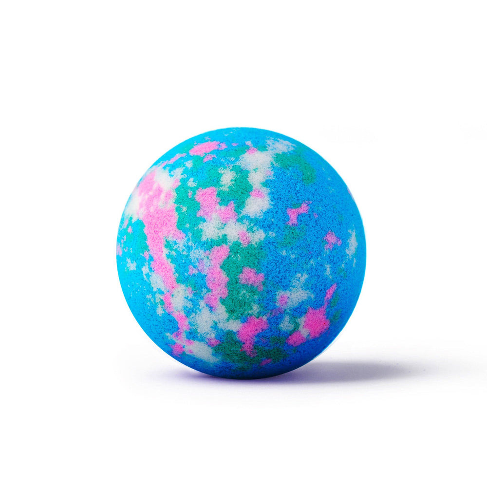 Tie Dye Blue Bomb Bath Fizzer