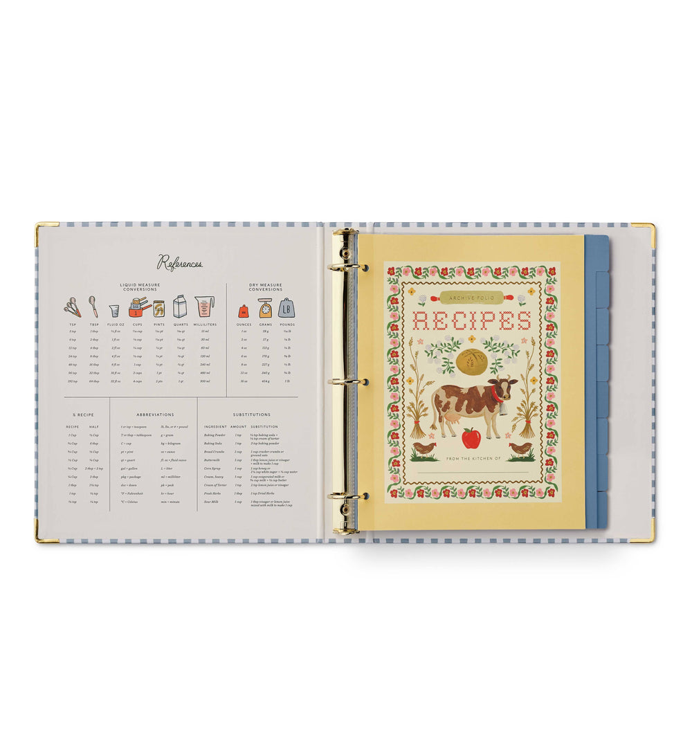 Home Sweet Home Recipe Binder