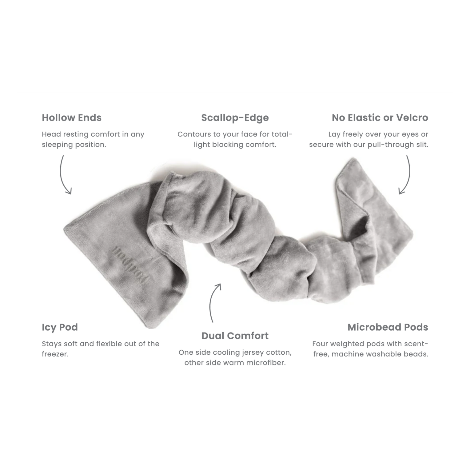 NodPod Weighted Sleep Mask in Sage