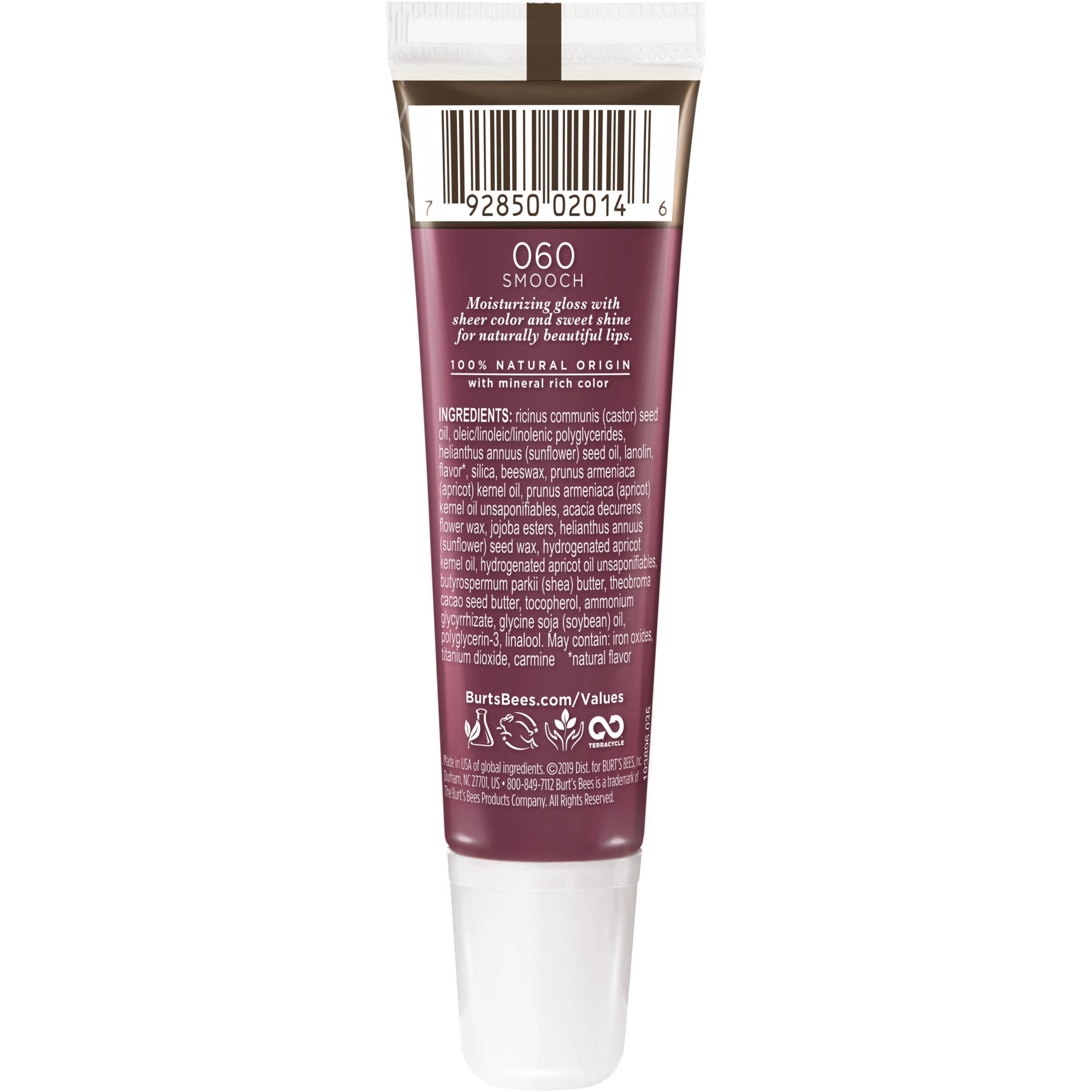 Moisturizing Smooch Lip Shine Shade #060 With Apricot Wax