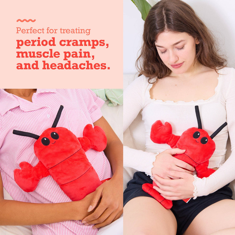 Menstruation Crustacean Lobster- Microwavable Heating Pad