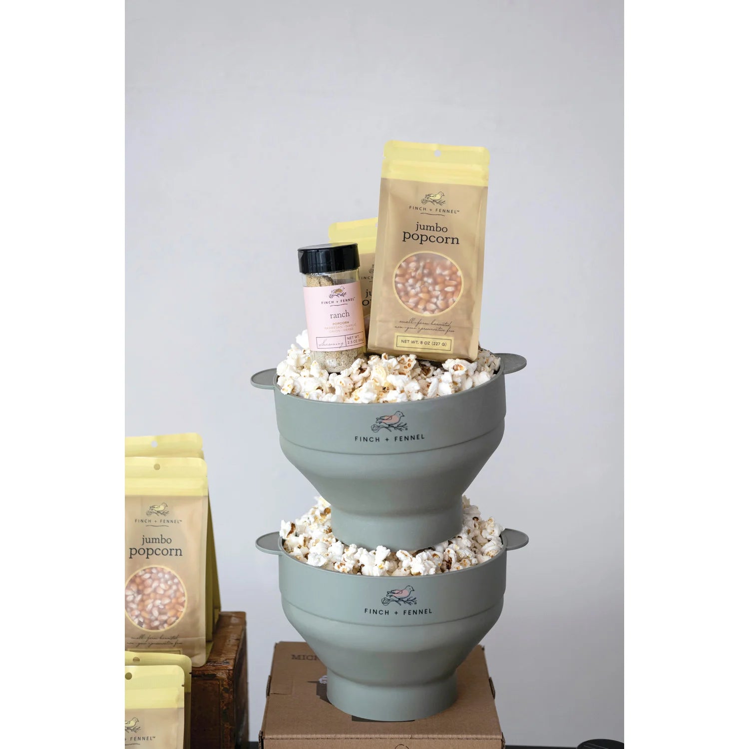 Silicone Popcorn Bowl
