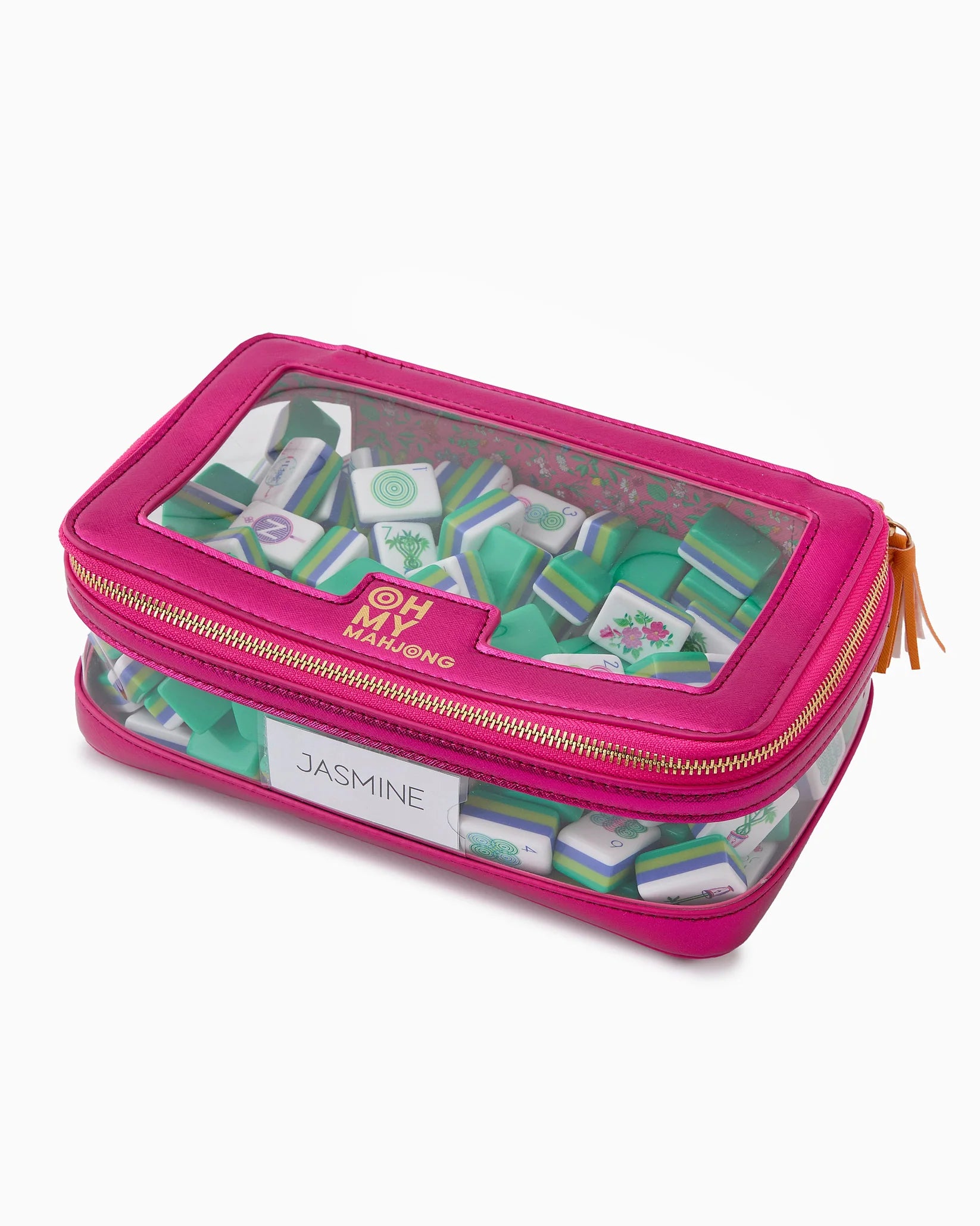 Metallic Pink Storage Bag