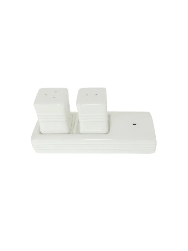Pinstripes Salt & Pepper Shakers