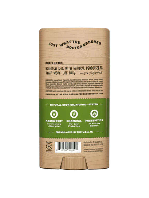 Alpine Sage Deodorant by Dr. Squatch