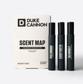 Duke Cannon Scent Map fragrance discovery set 