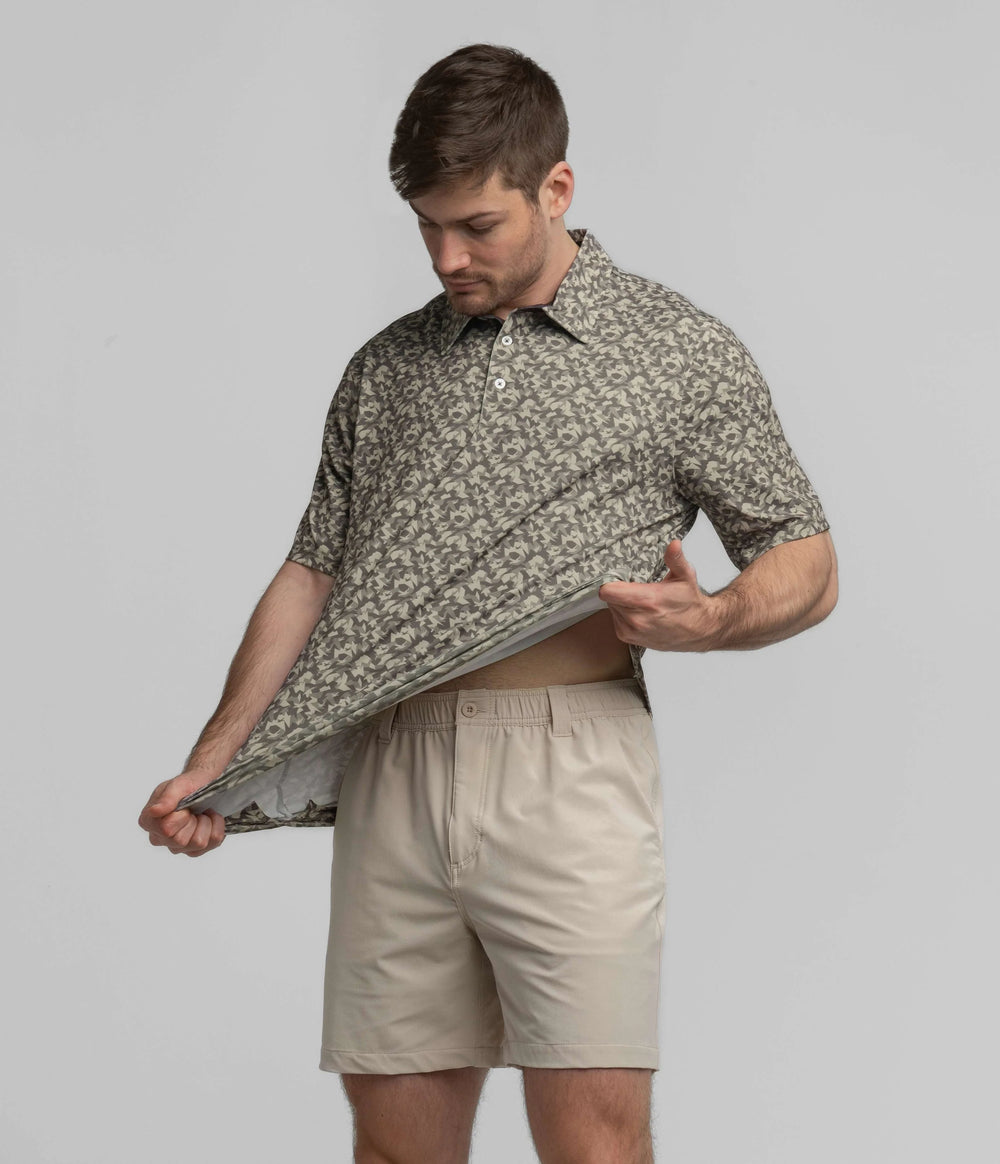 Feathered Pursuit Printed Polo by Southern Shirt Co.