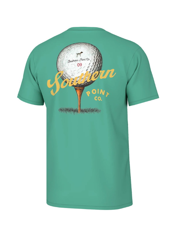 Golf Ball Tee In Washed Jade By Southern Point Co.