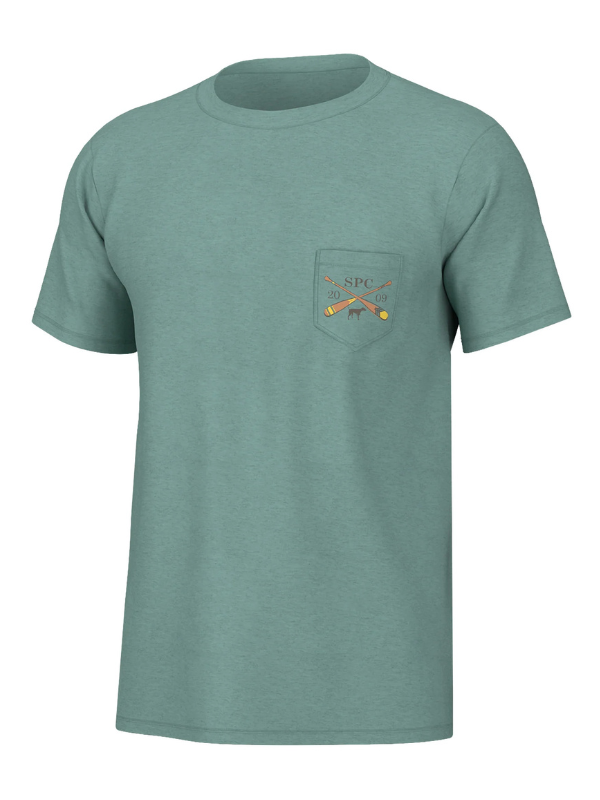 Boat Paddles Tee In Emerald Coast By Southern Point Co.