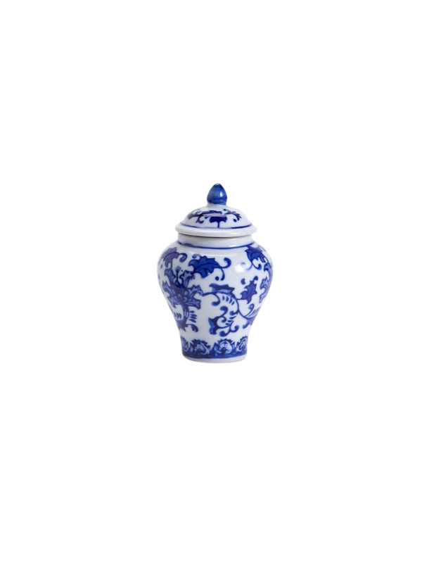 Mini Ginger Jar with 20 Bamboo Picks