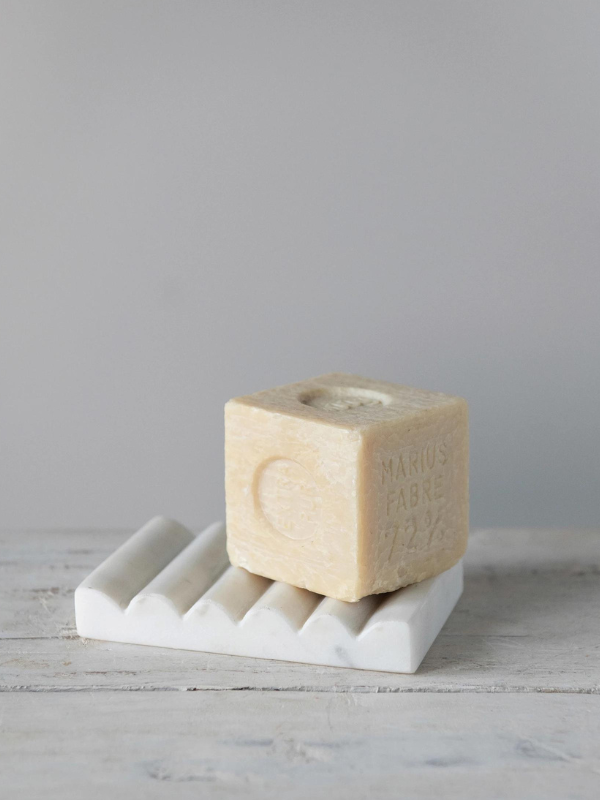 Carved Marble Soap Dish