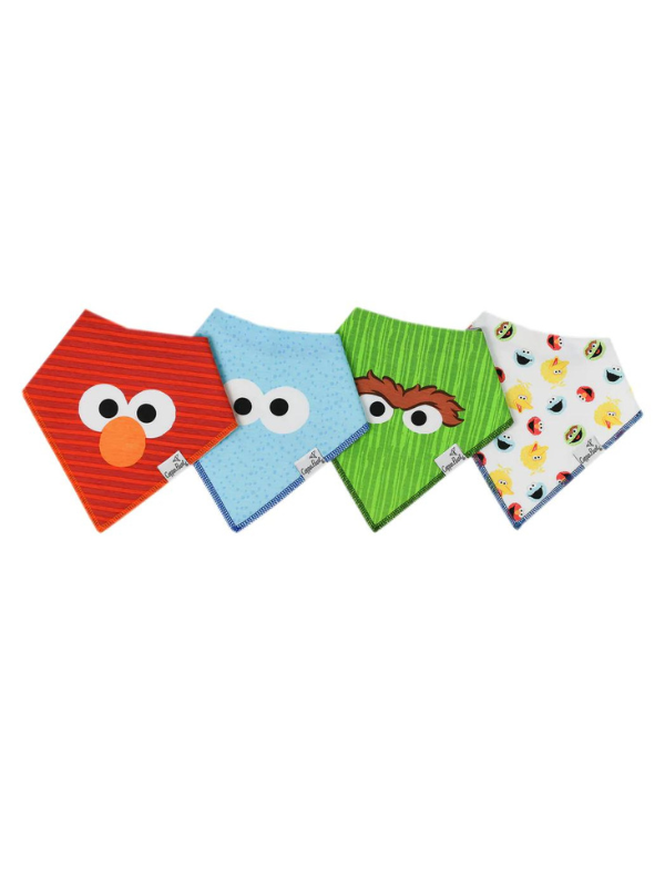 Elmo Bandana Bibs by Copper Pearl