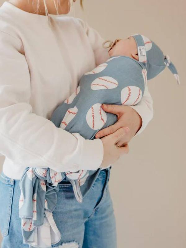 Slugger Swaddle Blanket by Copper Pearl
