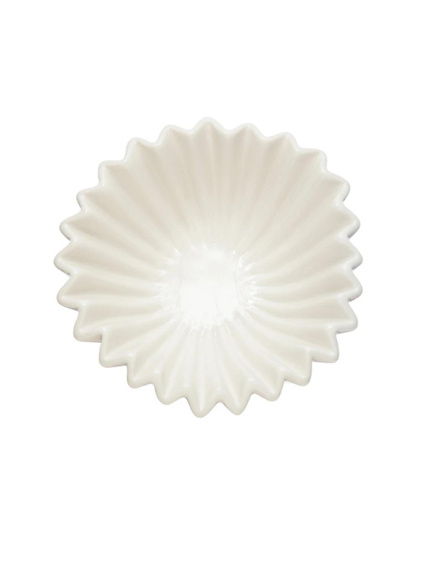 Stoneware Fluted Bowl