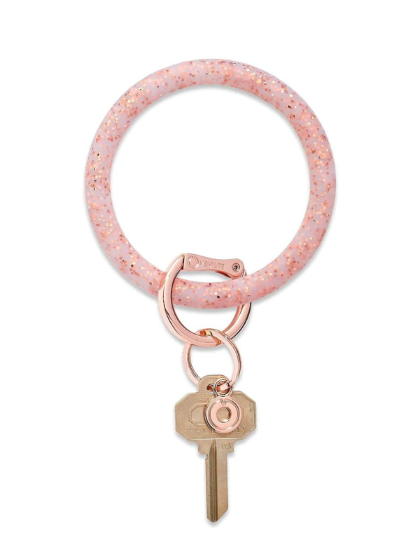 O-venture Silicone Confetti Key Ring
