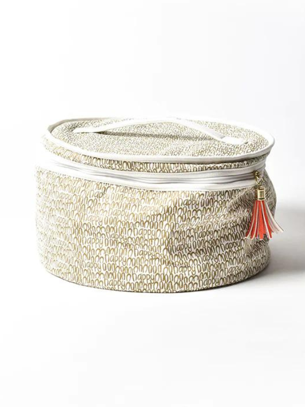 Gold Happy Everything Big Attachment Bag