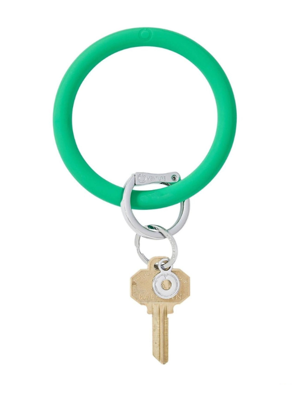 O-venture Silicone Solid Color Keyring