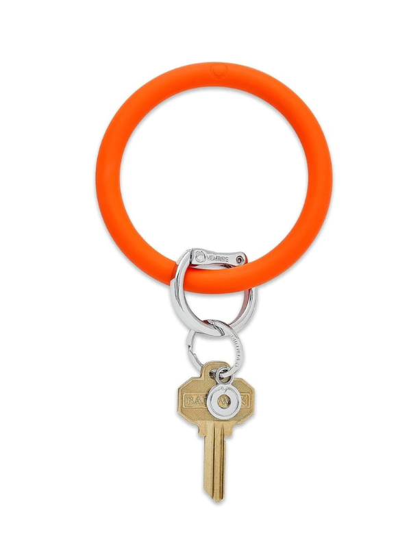 O-venture Silicone Solid Color Keyring