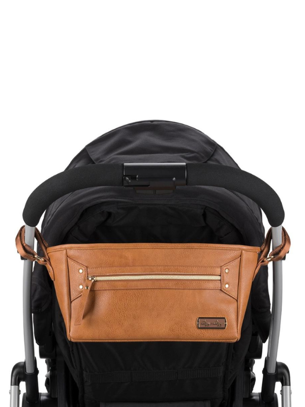Cognac Travel Stroller Caddy