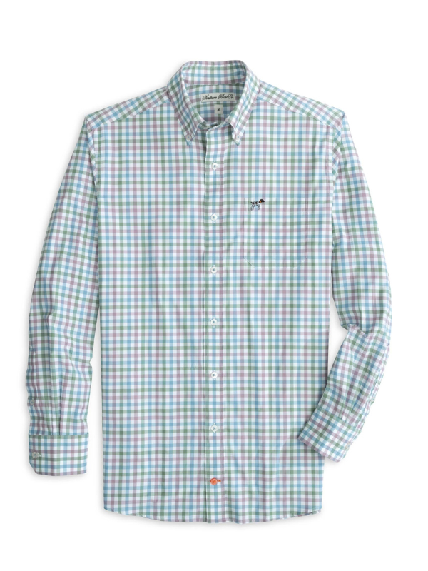 Hadley YOUTH Button Down in Hayes by Southern Point Co.