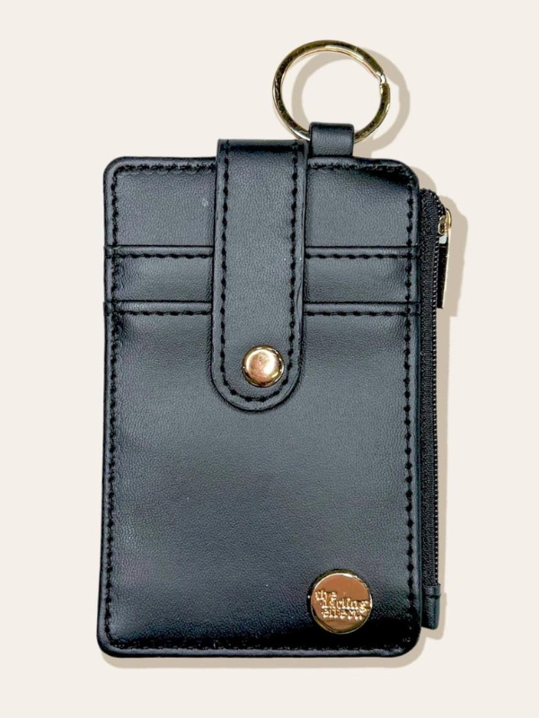 Black Keychain Wallet
