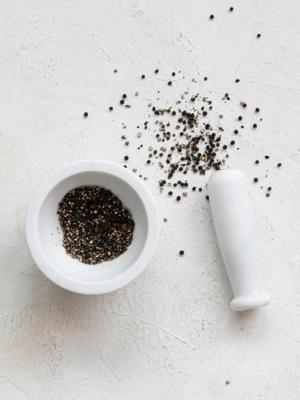 Marble Mortar & Pestle