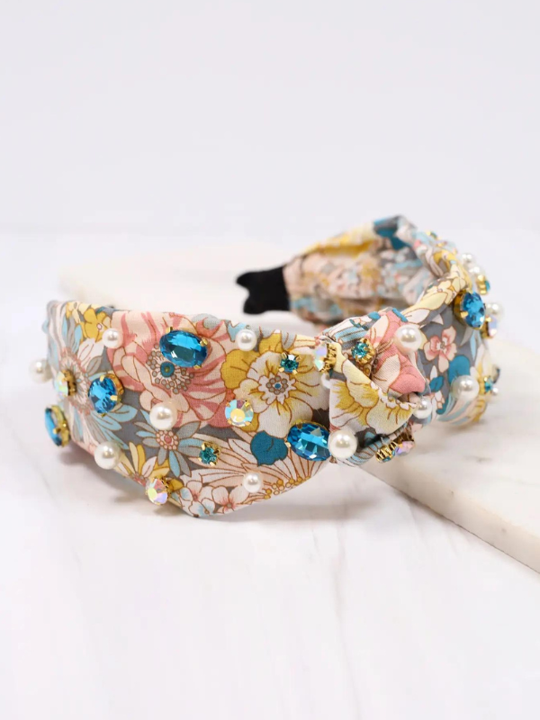The Emma Floral Headband