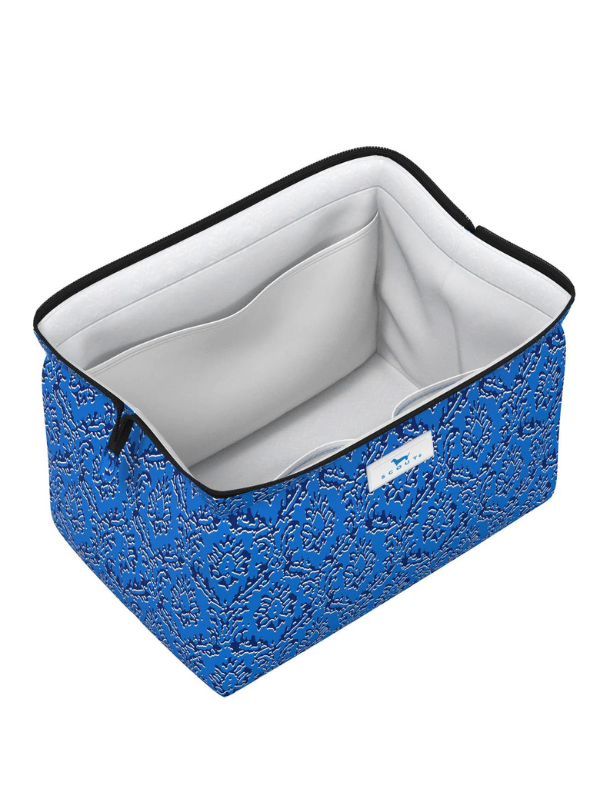 Lattice Knight Big Mouth Makeup Bag by Scout