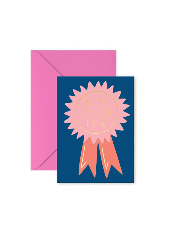 Best Teacher Ever Greeting Card