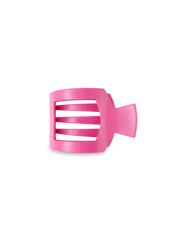 Paradise Pink Small Flat Square Clip