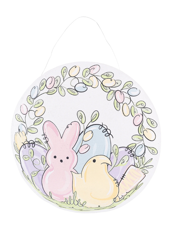 Easter/Welcome Reversible Burlee Door Hanger