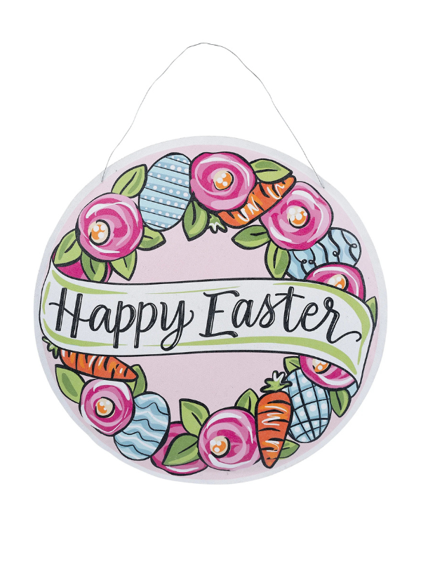 Easter/Fun In the Sun Burlee Door Hanger