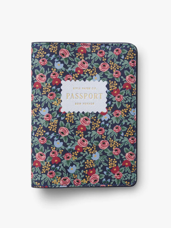 Rosa Passport Holder by Rifle Paper Co.