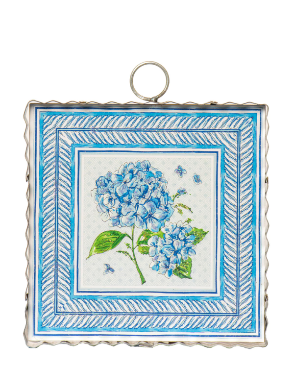 Mini Blue Hydrangea Print