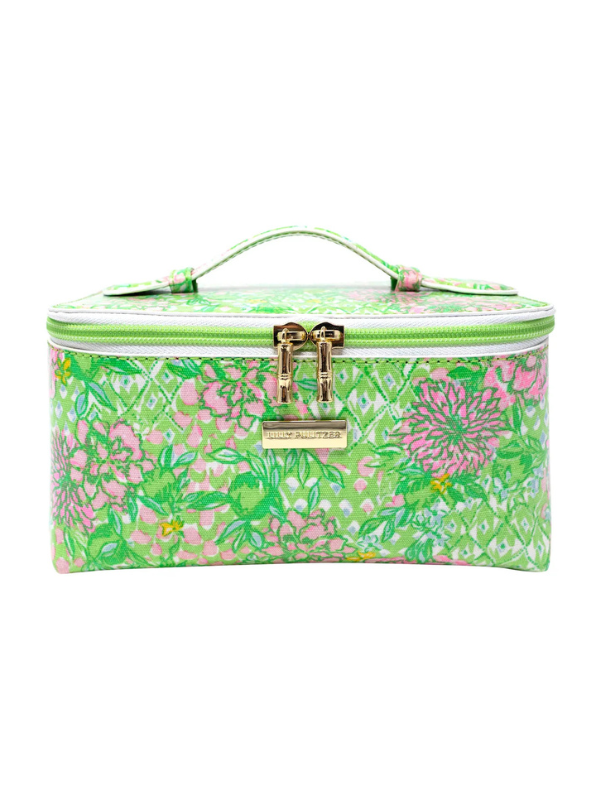 Lime Feeling Good Vanity Case by Lilly Pulitzer