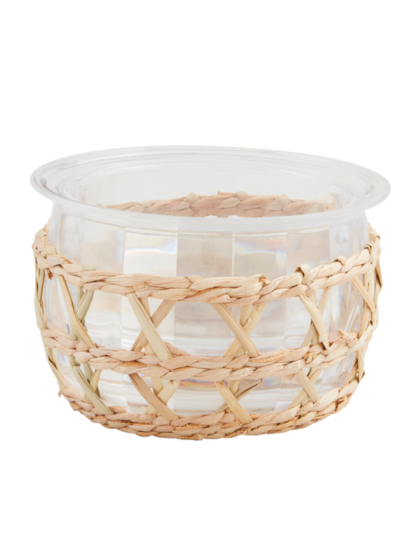 Woven Acrylic Chiller Bowl Set