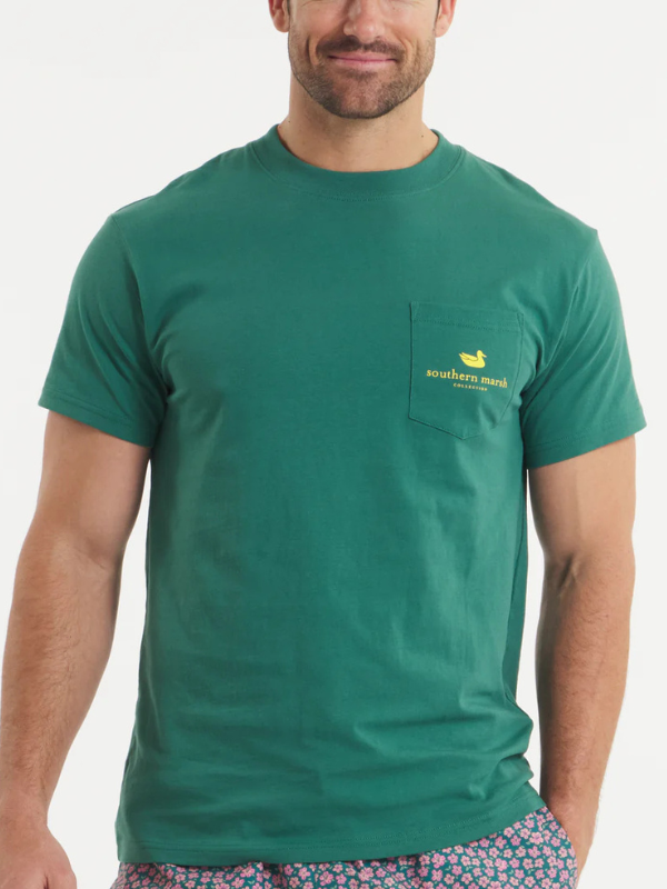 Pin High Tee In Champions Green By Southern Marsh