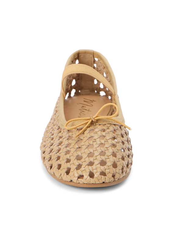 Eloise Ballet Flat In Natural By Matisse