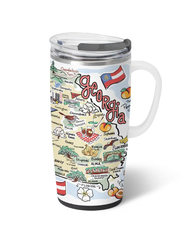 Georgia Travel Mug 22oz By Swig