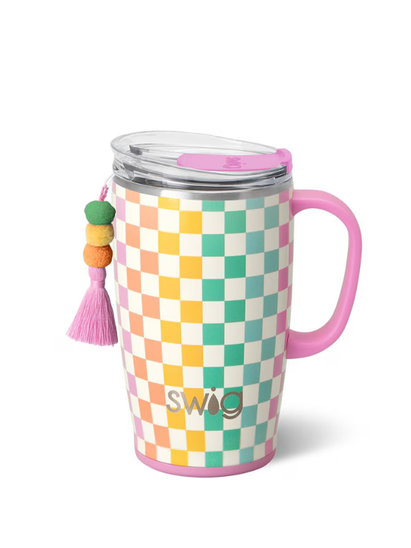 Check Mate 18oz Travel Mug by Swig Life