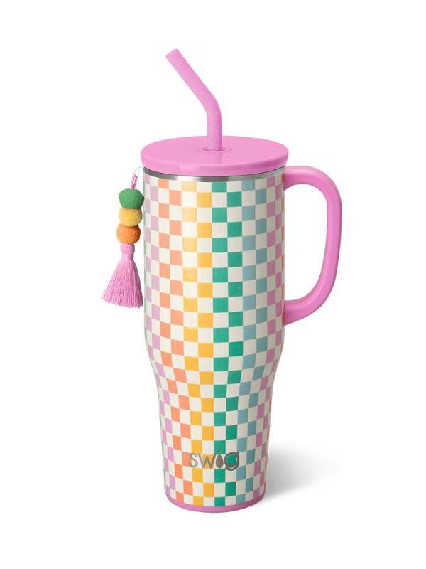 Check Mate Mega Mug 40oz Tumbler by Swig Life