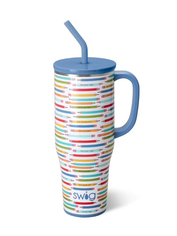 Teacher Life Mega Mug 40oz Tumbler by Swig Life